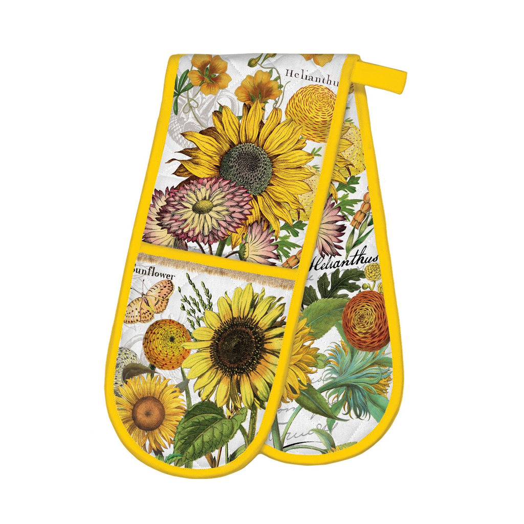 Michel Design Sunflower Oven Mitt