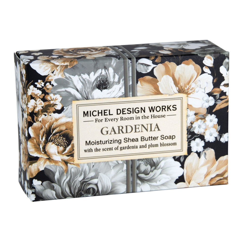 Michel Design Gardenia Shea Butter Small Bath Soap Bar