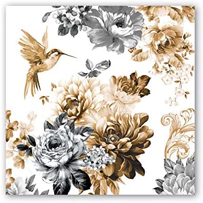 Michel Design Gardenia Cocktail Napkins