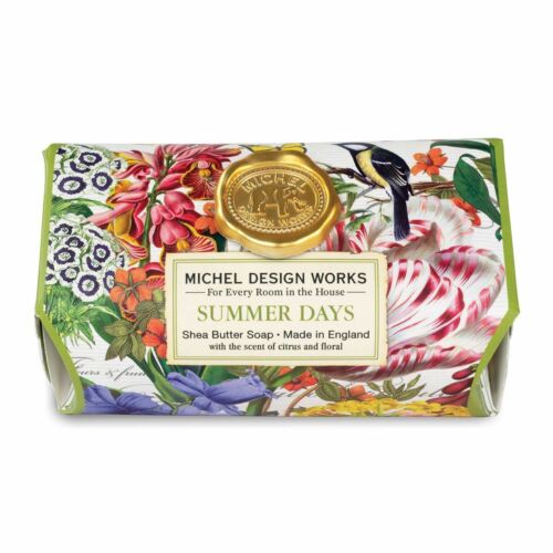 Michel Design Summer Days Shea Butter Big Bath Soap Bar