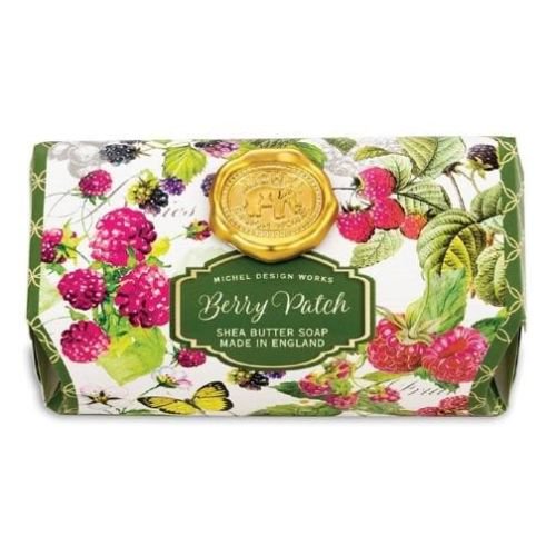 Michel Design Berry Patch Shea Butter Big Bath Soap Bar