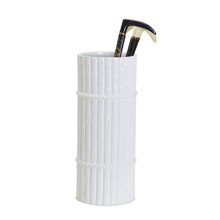 Two's Company Ceramic Bamboo Umbrella Stand