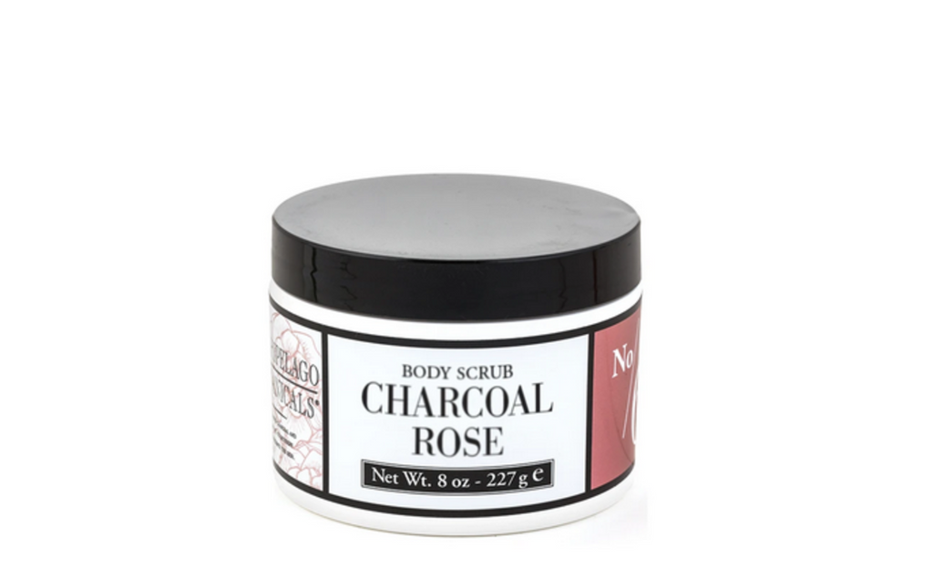 Archipelago Charcoal Rose 8oz Sugar Scrub