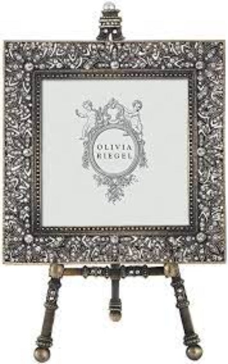 Olivia Riegel Bronze Windsor 4x4-inch Frame On Easel