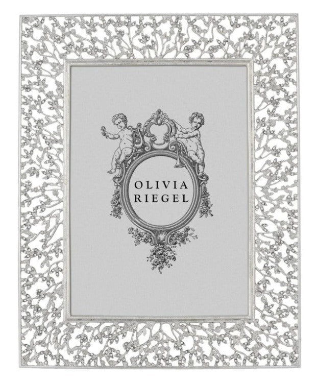 Olivia Riegel Silver Isadora 5x7-inch Photo Frame