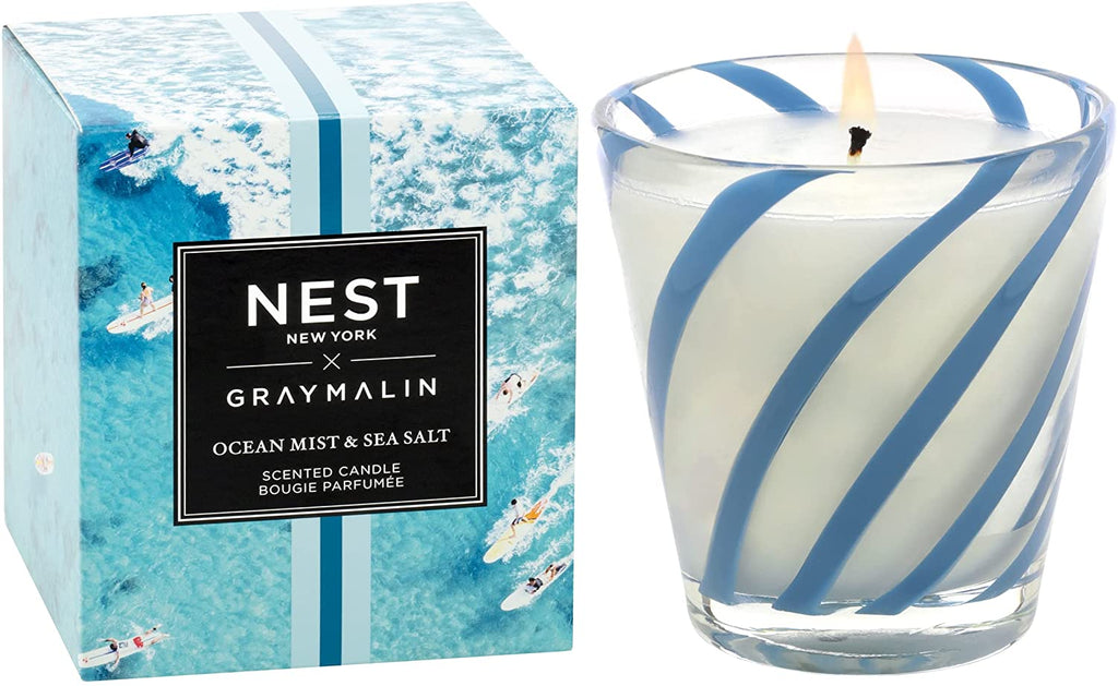 NEST Gray Malin Ocean Mist and Sea Salt Classic Candle