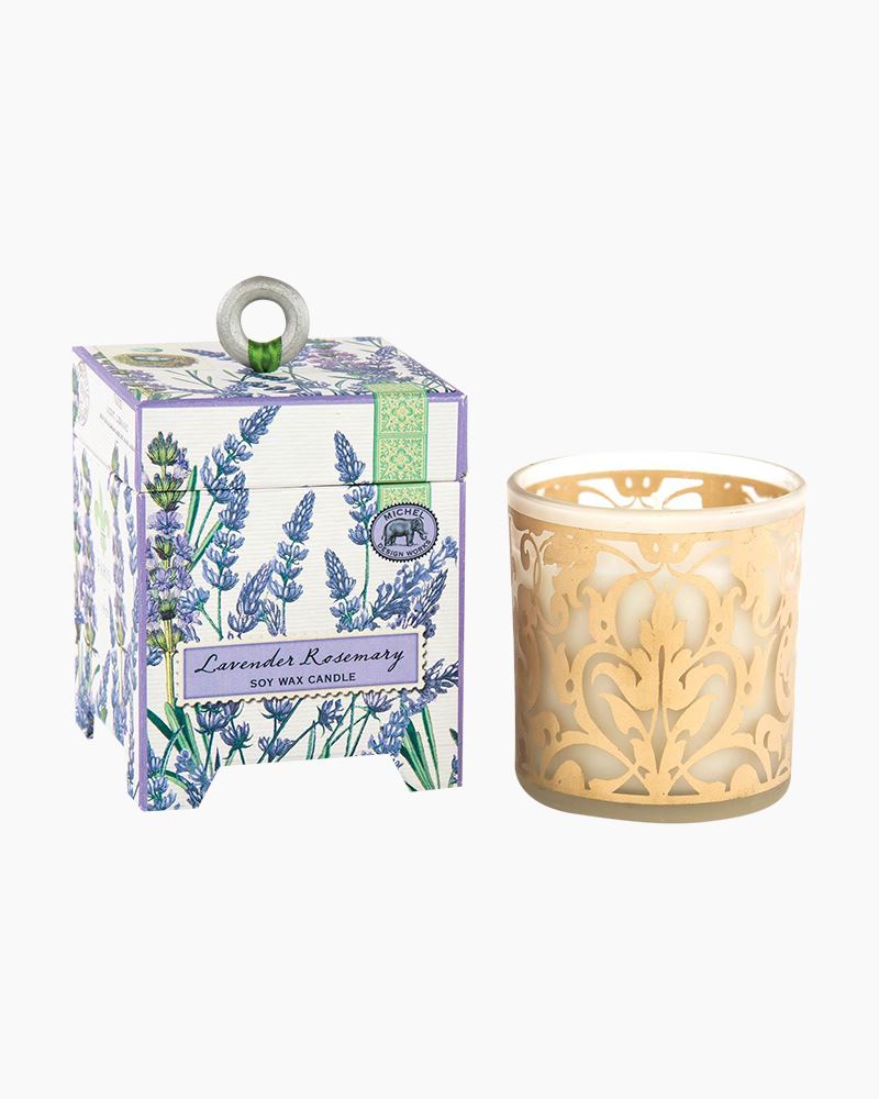 Michel Design Lavender Resemary Soy wax candle